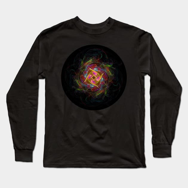 Spectral Rose Long Sleeve T-Shirt by ElviraDraat